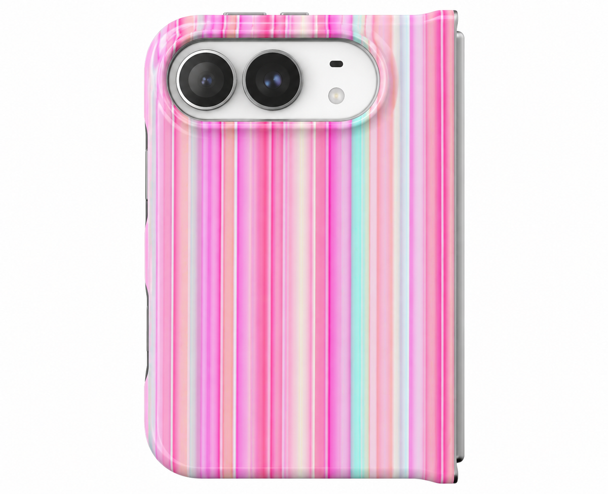 LAS VEGAS PINK STRIPES PHONE CASE