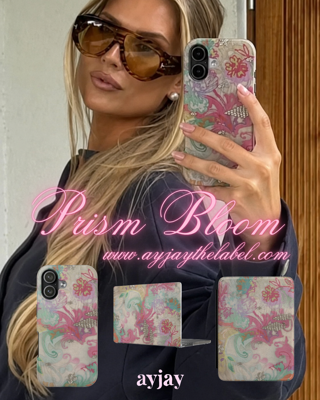 PRISM BLOOM PHONE CASE