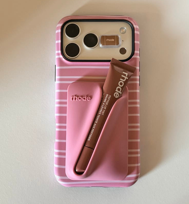MELROSE AVENUE STRIPED PHONE CASE