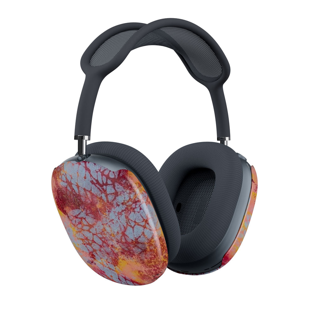 BLUE BURGUNDY MIRAGE AIRPODS MAX CASE COVERS