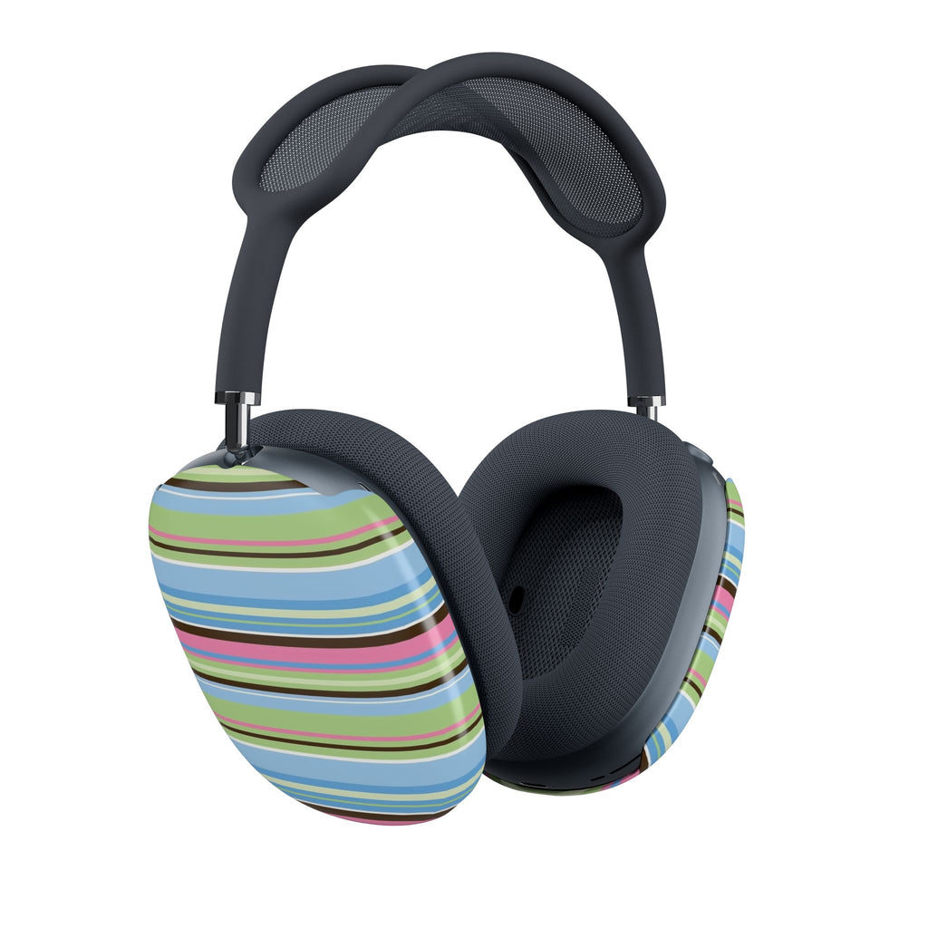 BLUE CABANA STRIPES AIRPODS MAX CASE COVERS
