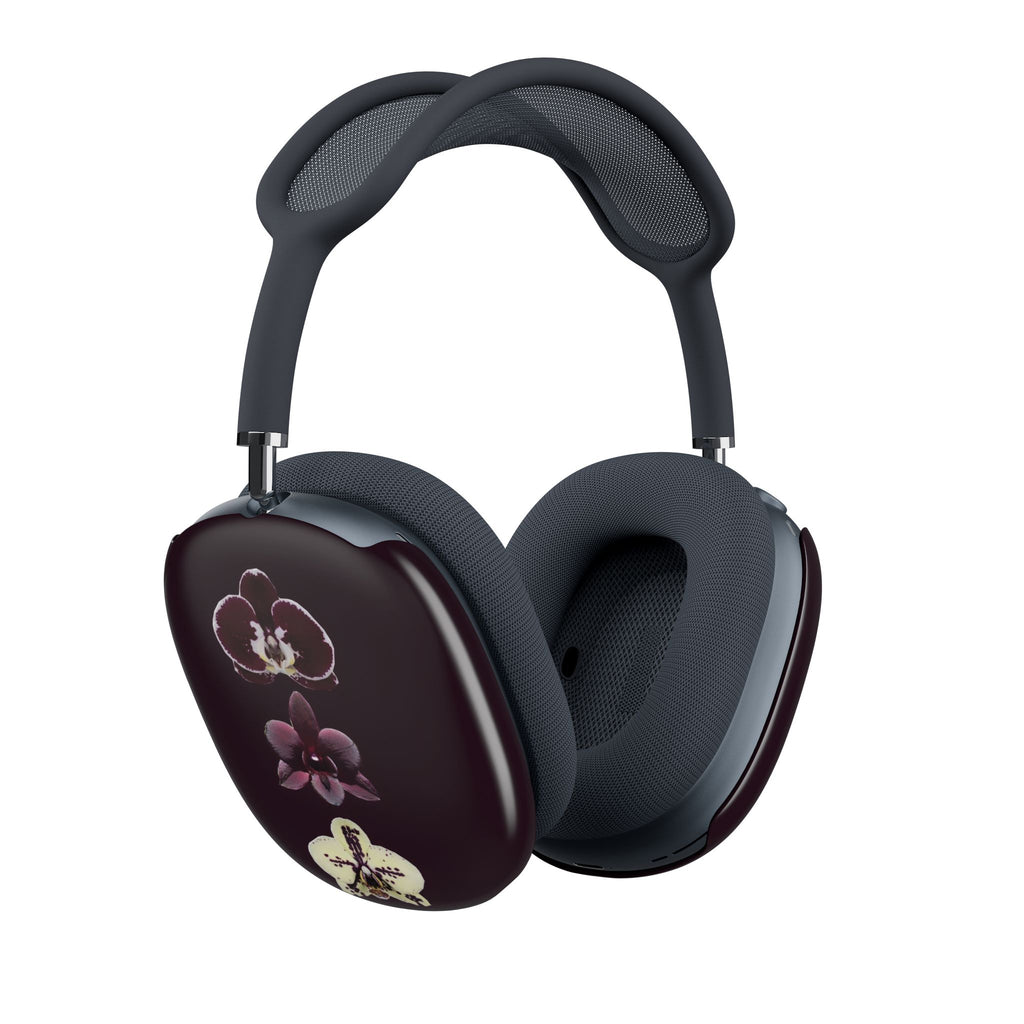 DARK PLUM FALL FLORAL AIRPODS MAX CASE COVERS