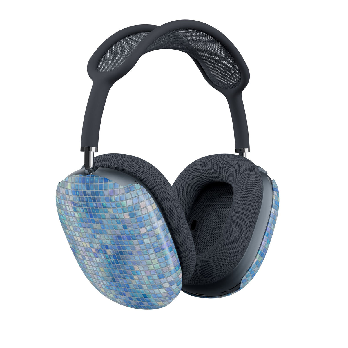 GLACIER BLUE MOSAIC AIRPODS MAX CASE COVERS
