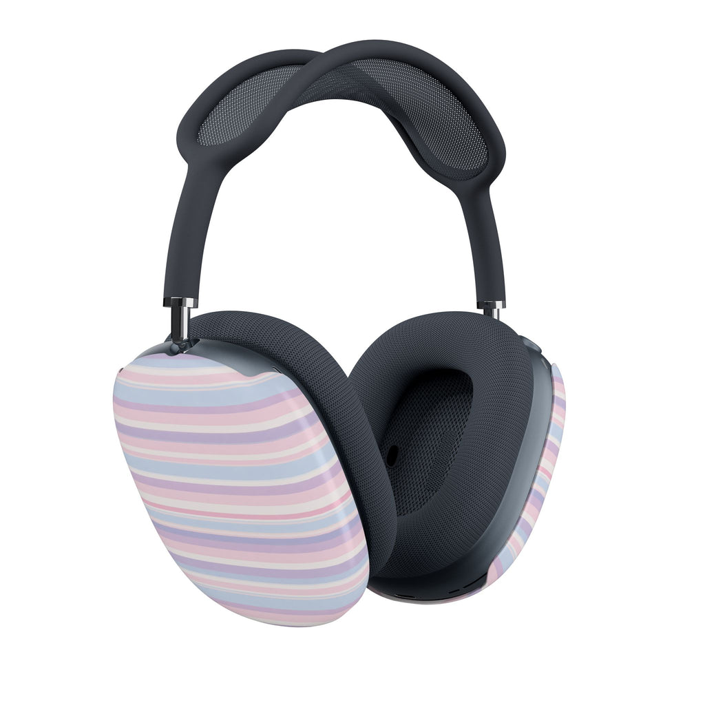 MILKSHAKE PINK STRIPES AIRPODS MAX CASE COVERS