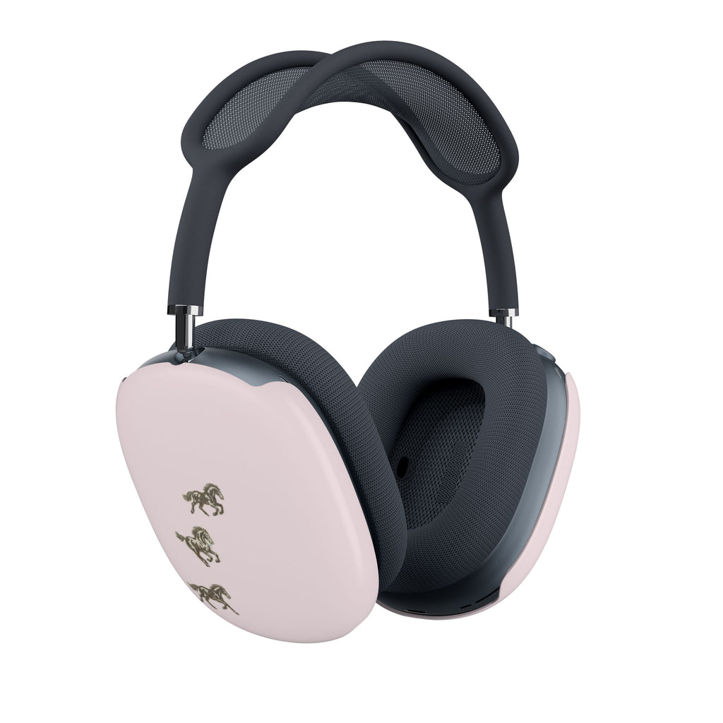 PINK MINI WESTERN HORSES AIRPODS MAX CASE COVERS