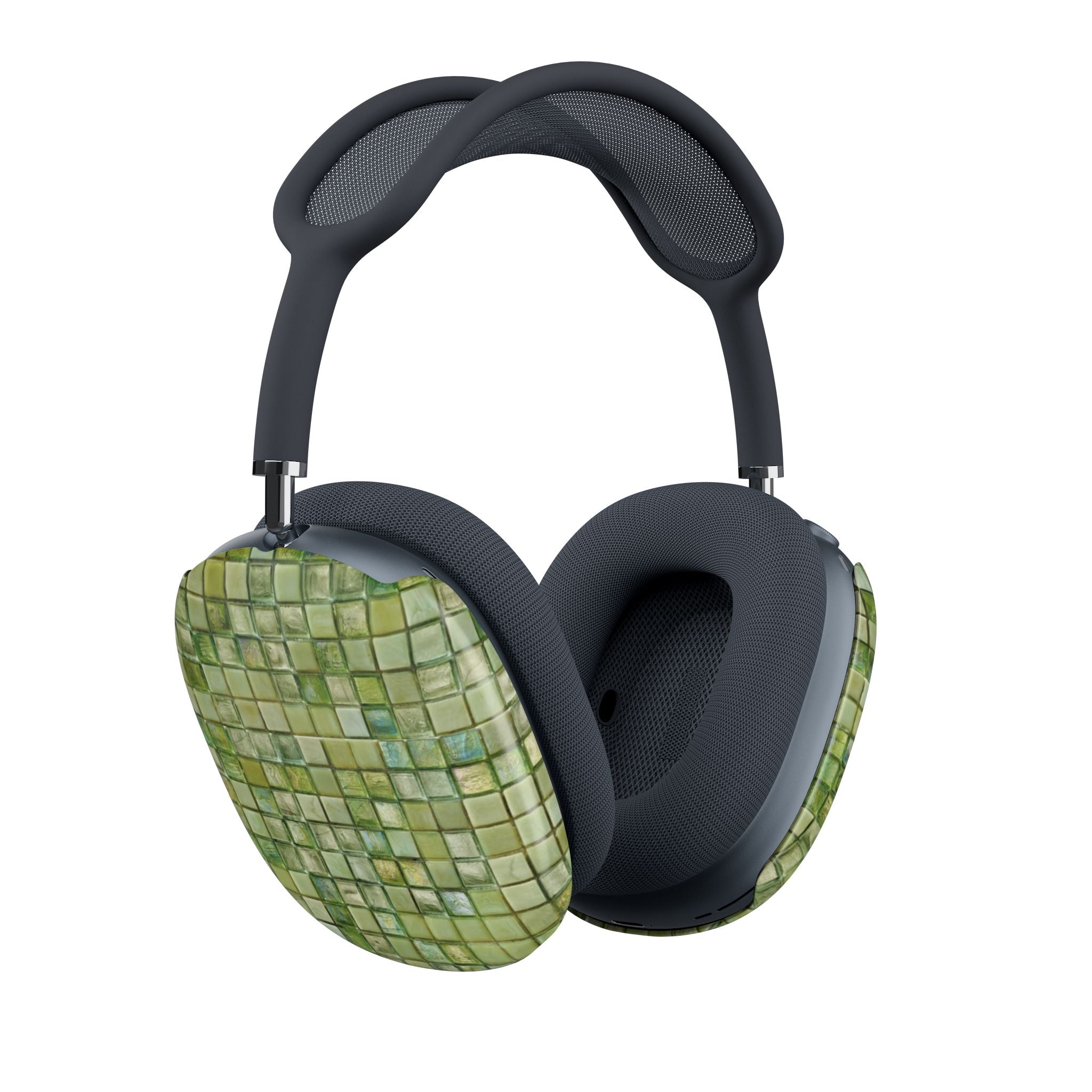 LIME GREEN MOSAIC AIRPODS MAX CASE COVERS