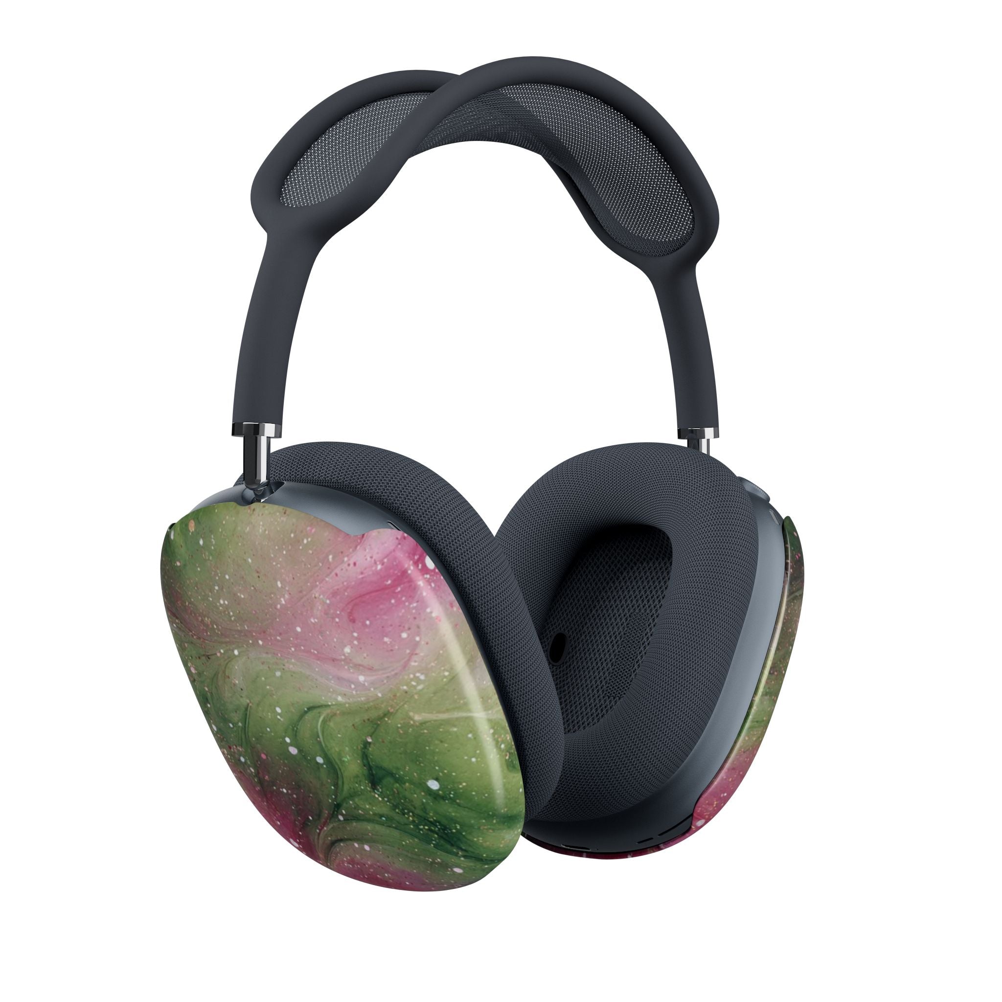 PINK & GREEN WHIMSY SWIRL AIRPODS MAX CASE COVERS
