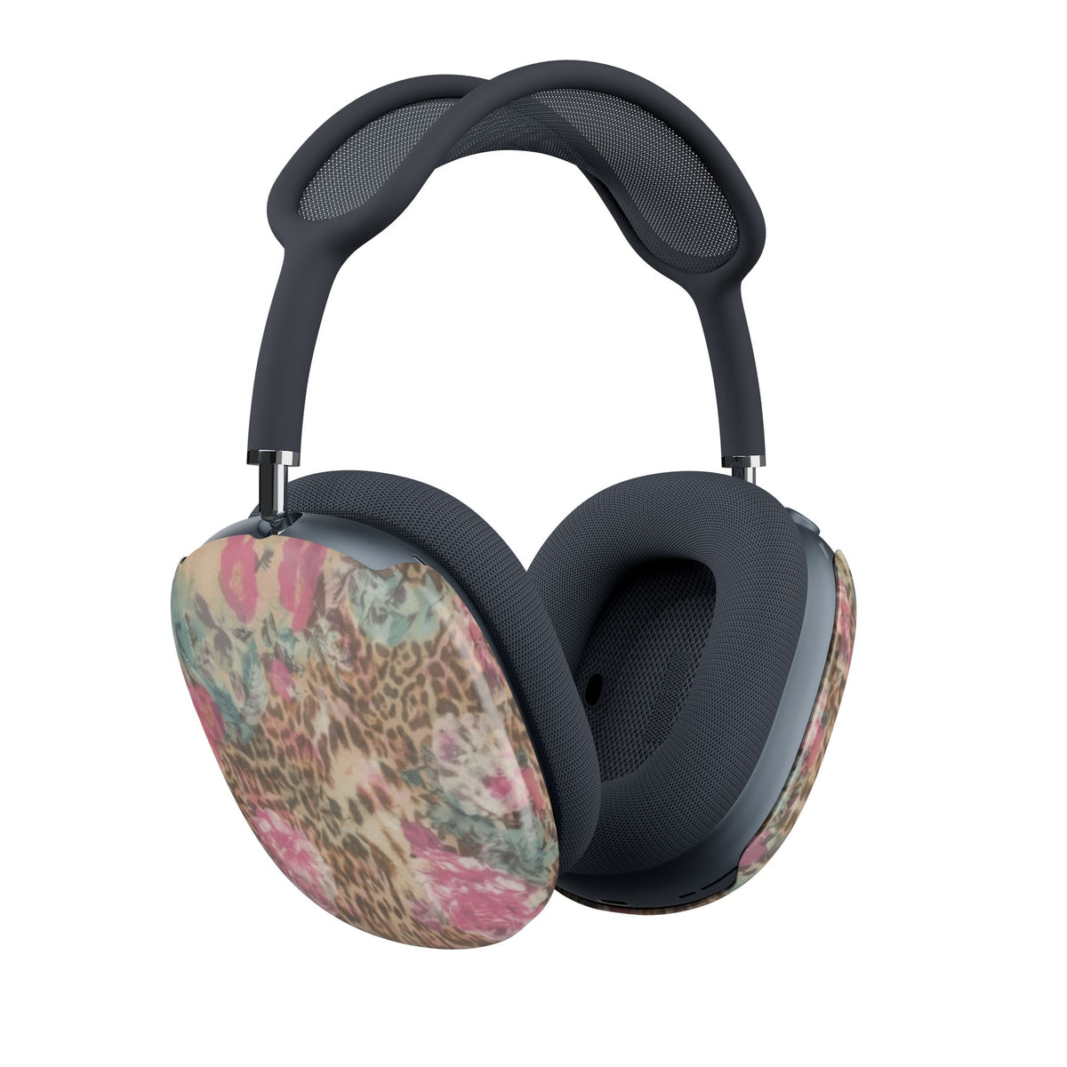 VINTAGE LEOPARD FLORAL AIRPODS MAX CASE COVERS