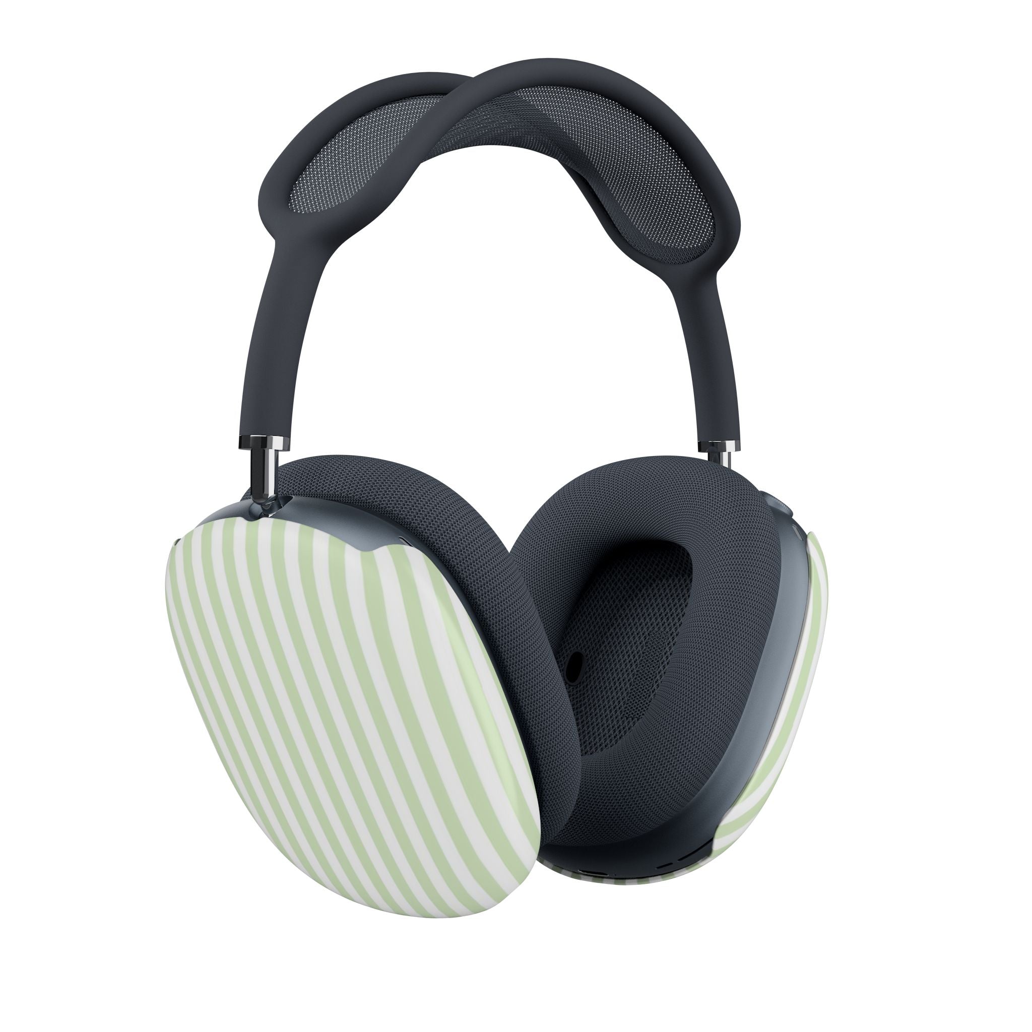 GREEN SOFT SERVE STRIPED AIRPODS MAX CASE COVERS