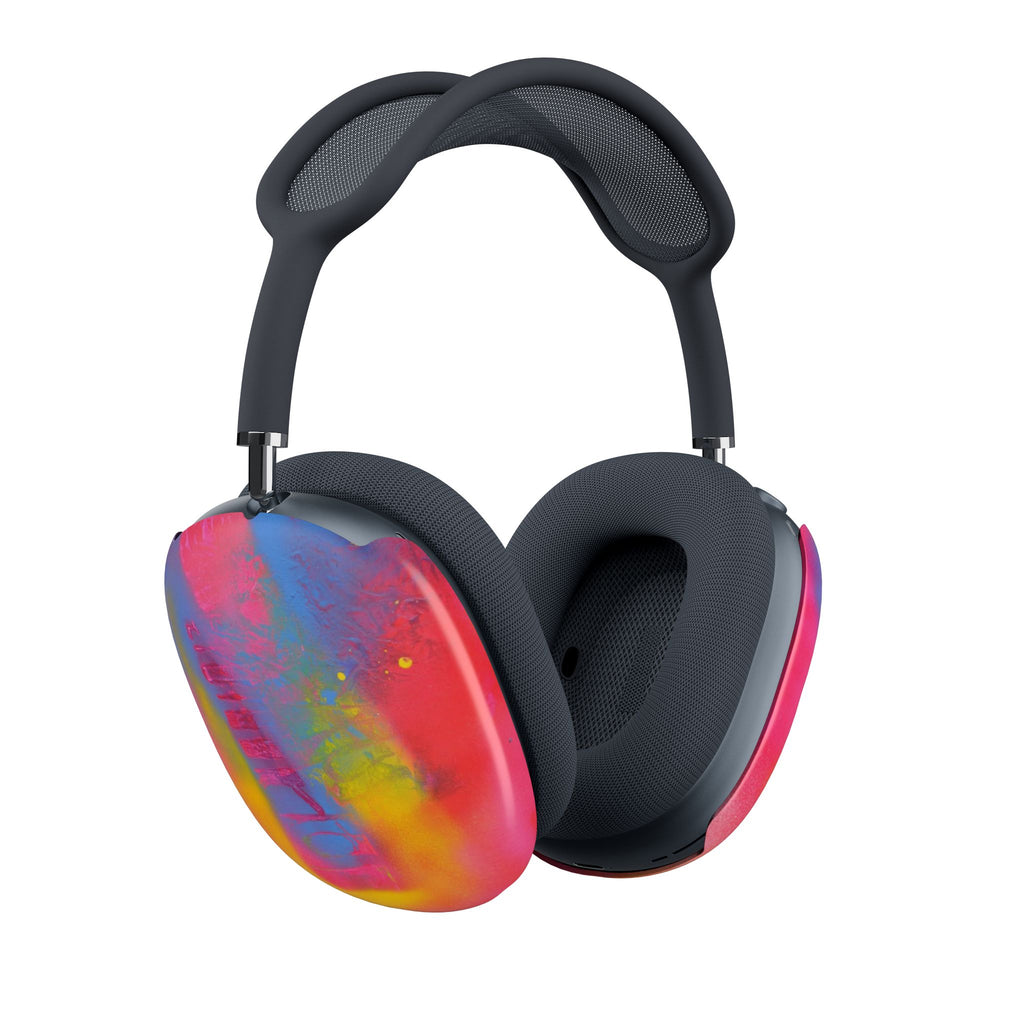 AirPods Max ear cushion cover set with one multicolor iridescent left ear cup