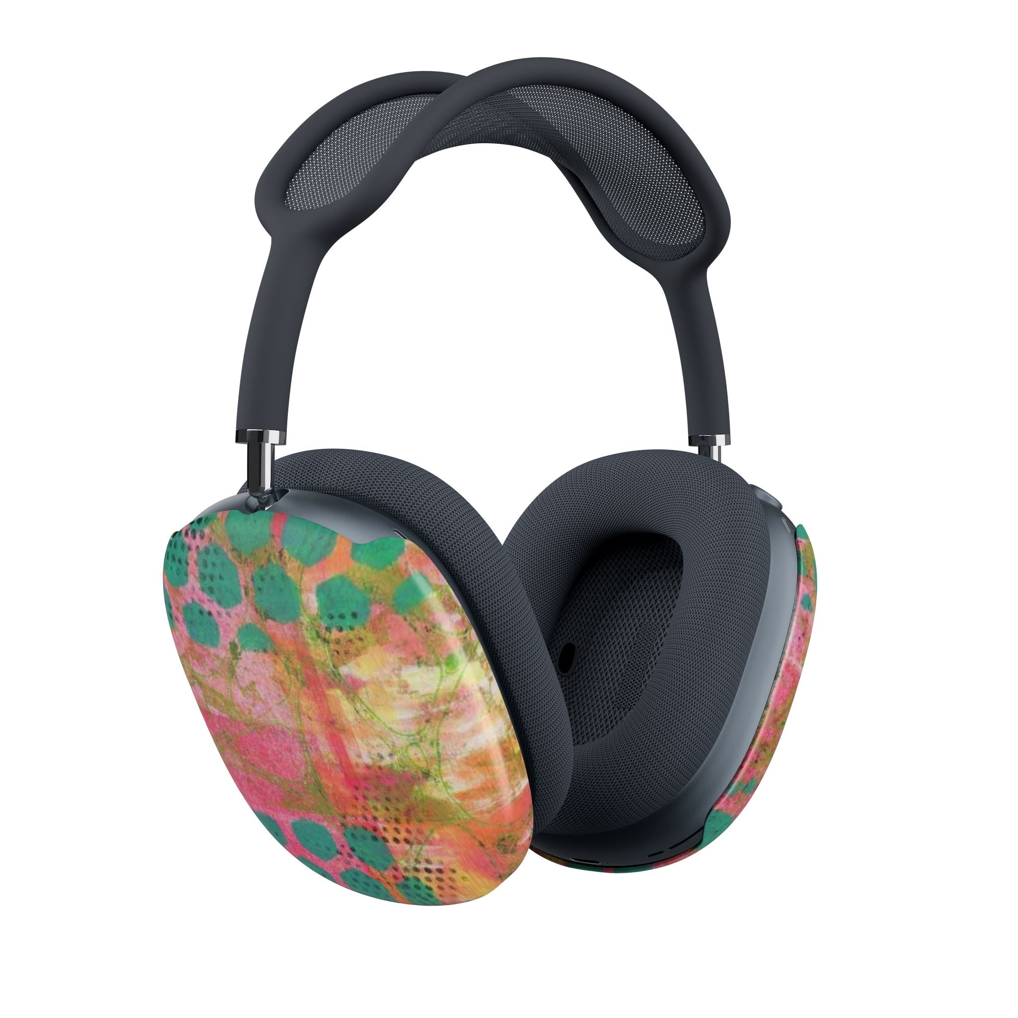 WHIMSY TEAL DOTS AIRPODS MAX CASE COVERS