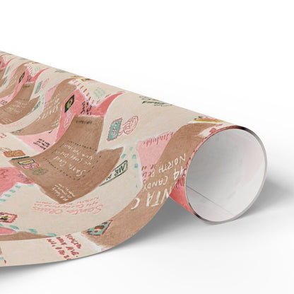 DEAR SANTA MAIL WRAPPING PAPER ROLL