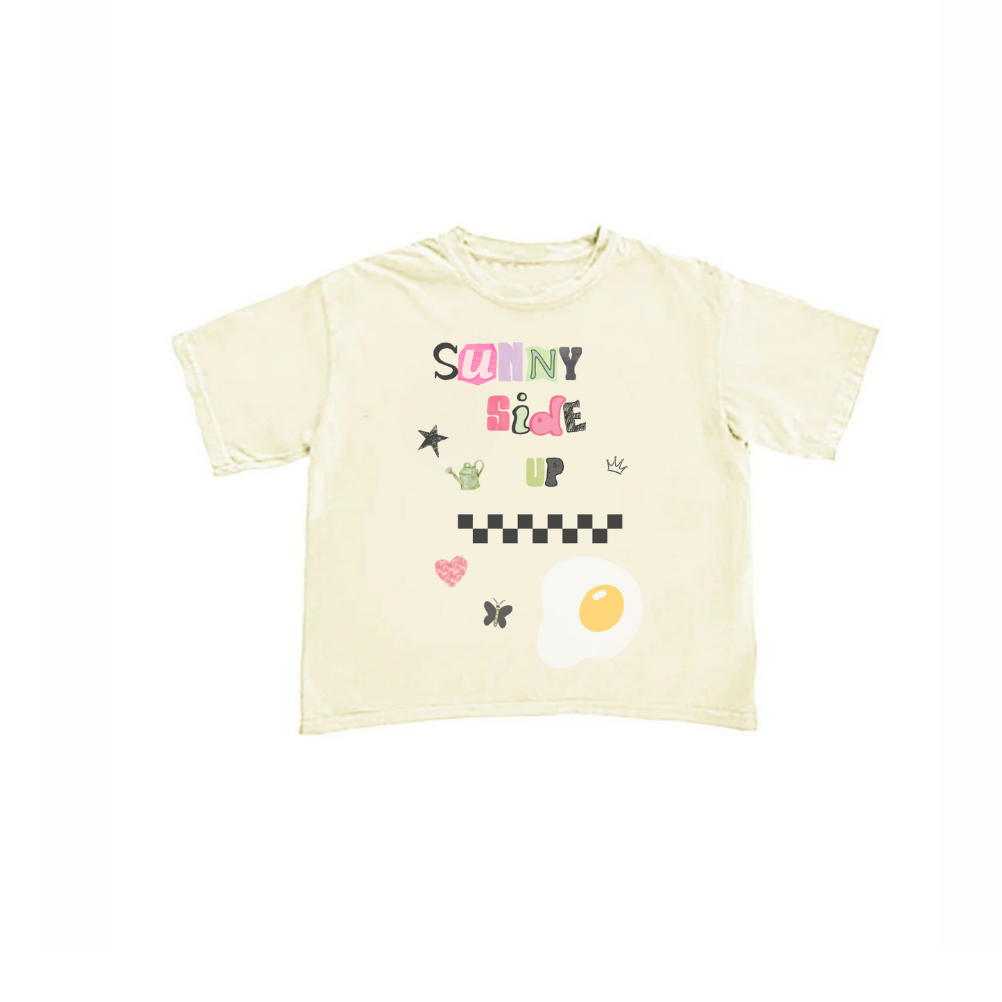 SUNNY SIDE UP BOXY TEE