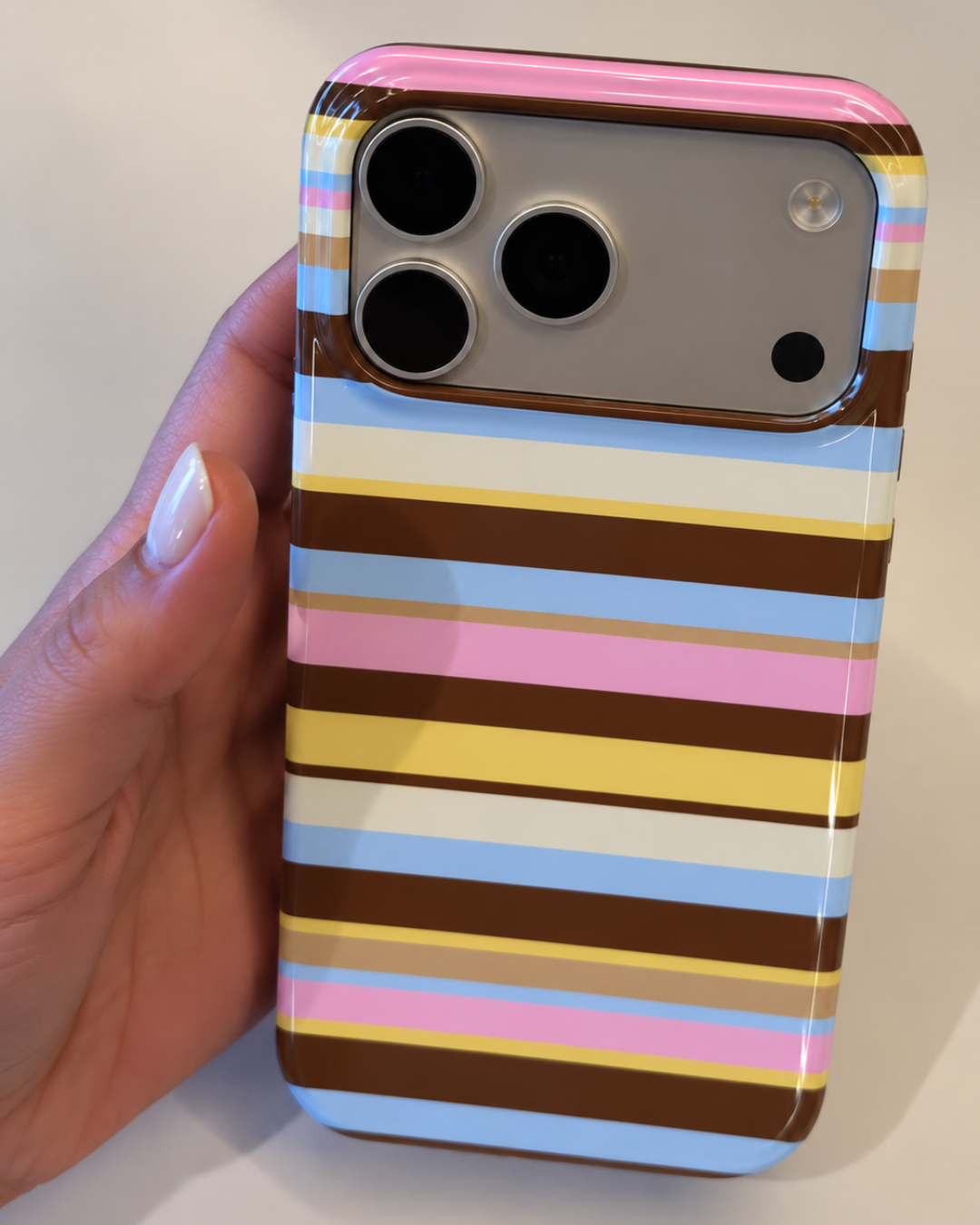 DOLCE STRIPES PHONE CASE