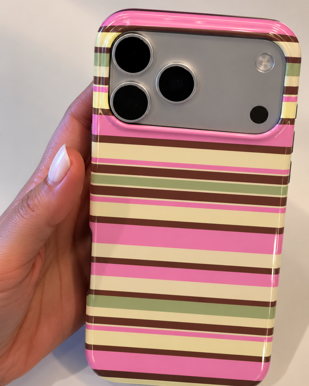 PICNIC STRIPES PHONE CASE
