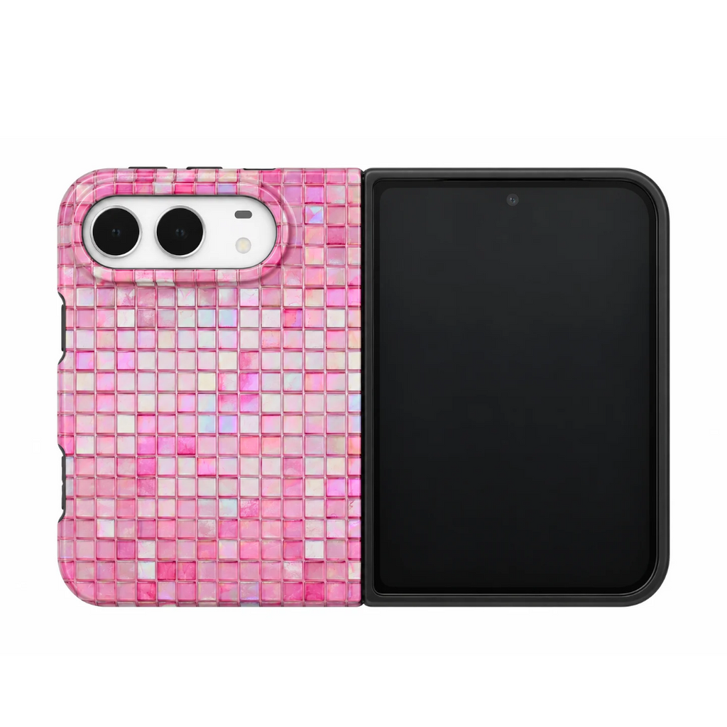 PINK MOSAIC PHONE CASE