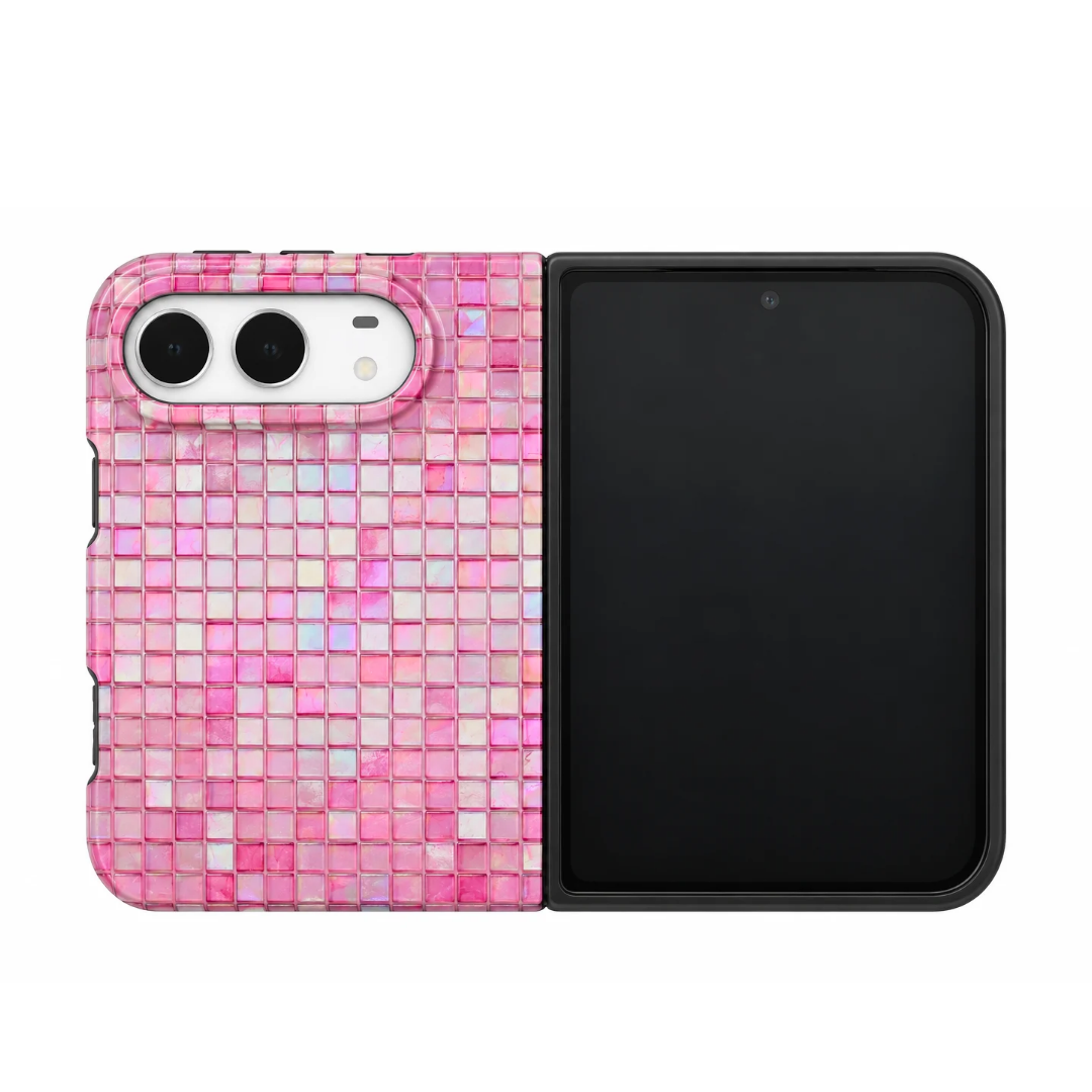 PINK MOSAIC PHONE CASE