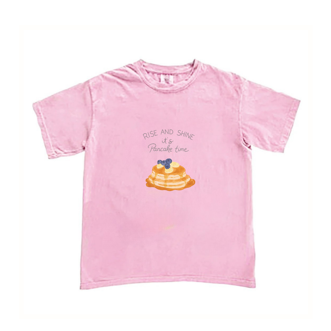 PINK PANCAKE TIME T-SHIRT