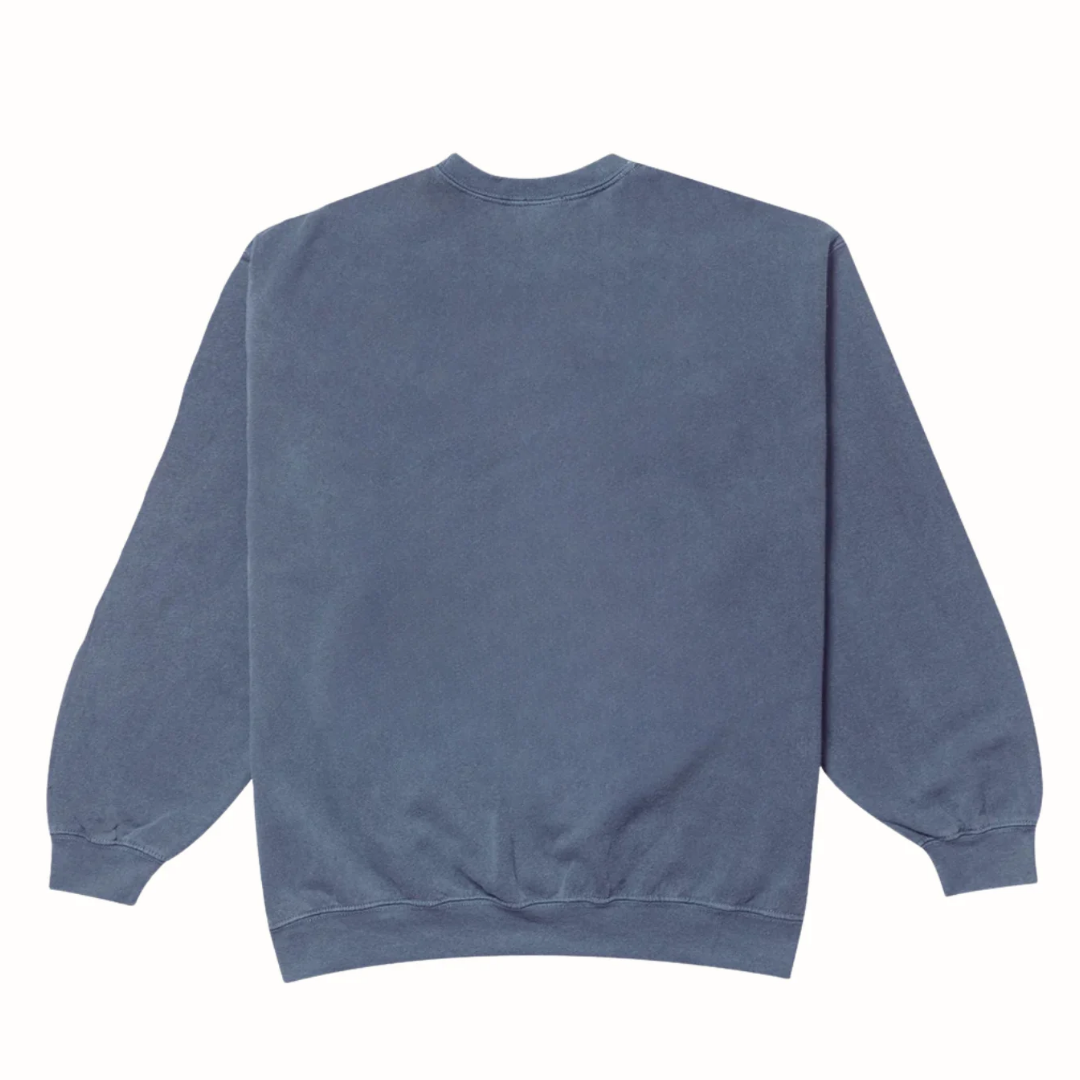 THE SPANIEL BLUE CREWNECK SWEATSHIRT