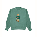 GREEN RL TEDDY BEAR COZY CLUB CREWNECK