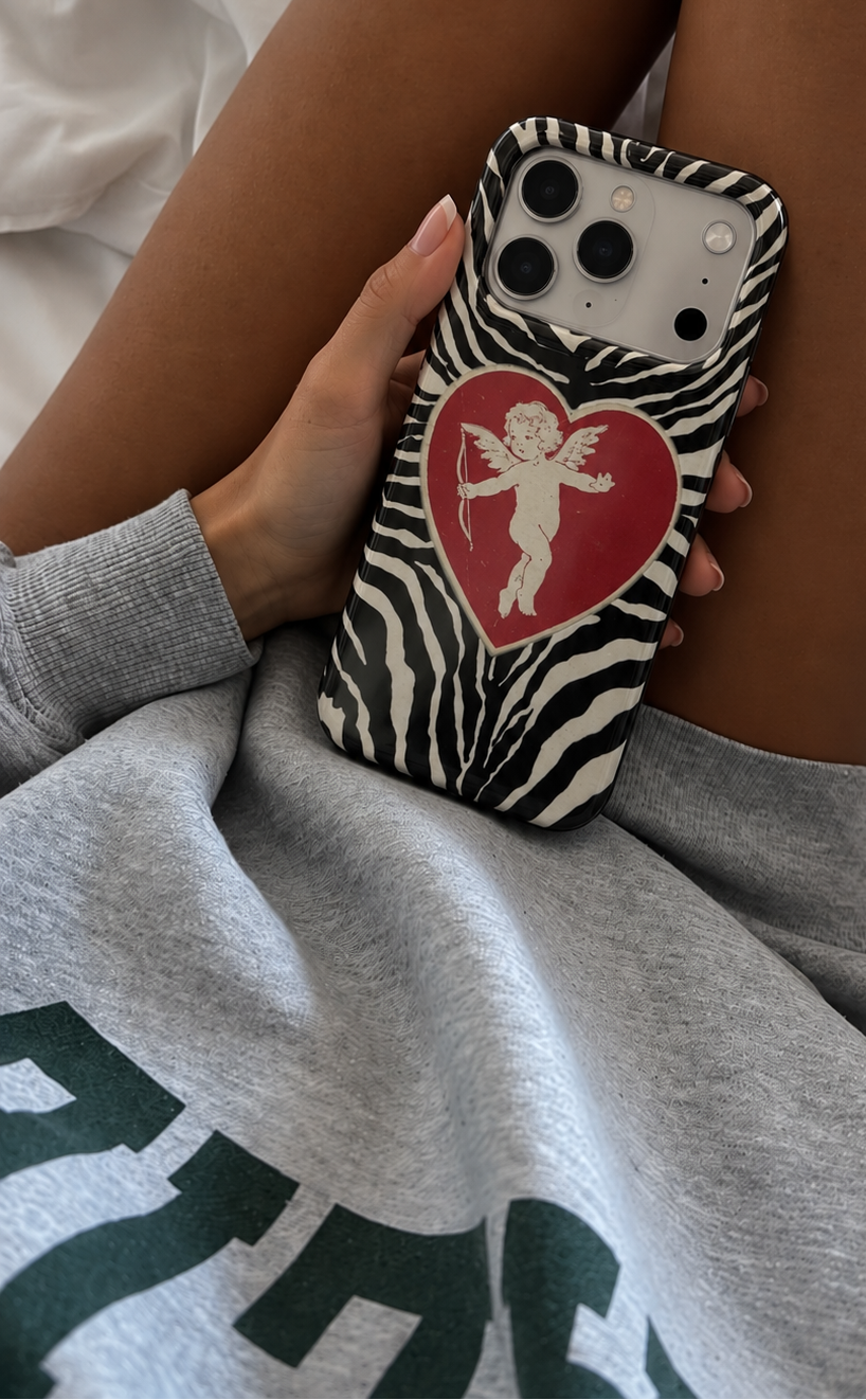 ZEBRA CUPID PHONE CASE