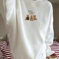 WHITE BEAR WITH ME CREWNECK