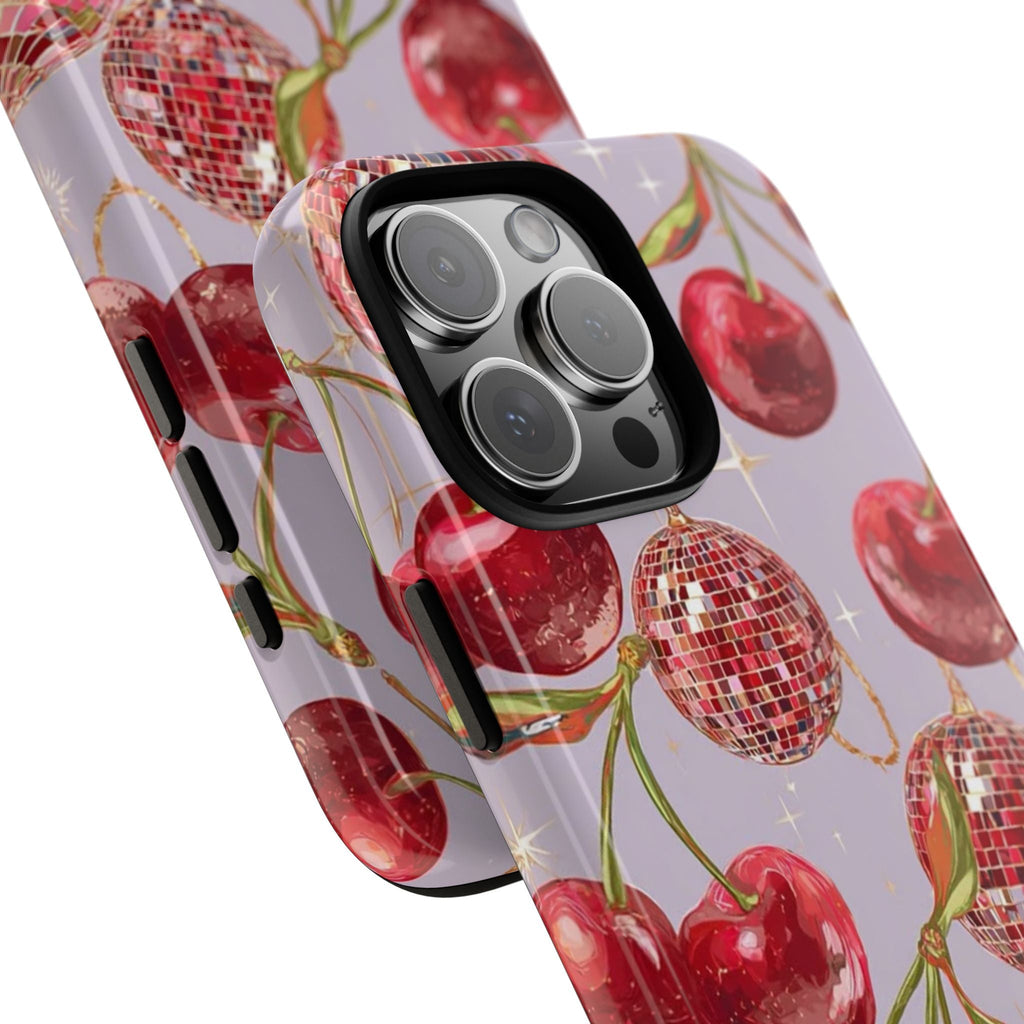 CHERRY DISCO PHONE CASE Samsung GALAXY S21 ULTRA / WITHOUT MAGSAFE / MATTE CHERRY DISCO PHONE CASE Samsung GALAXY S21 ULTRA / WITHOUT MAGSAFE / MATTE