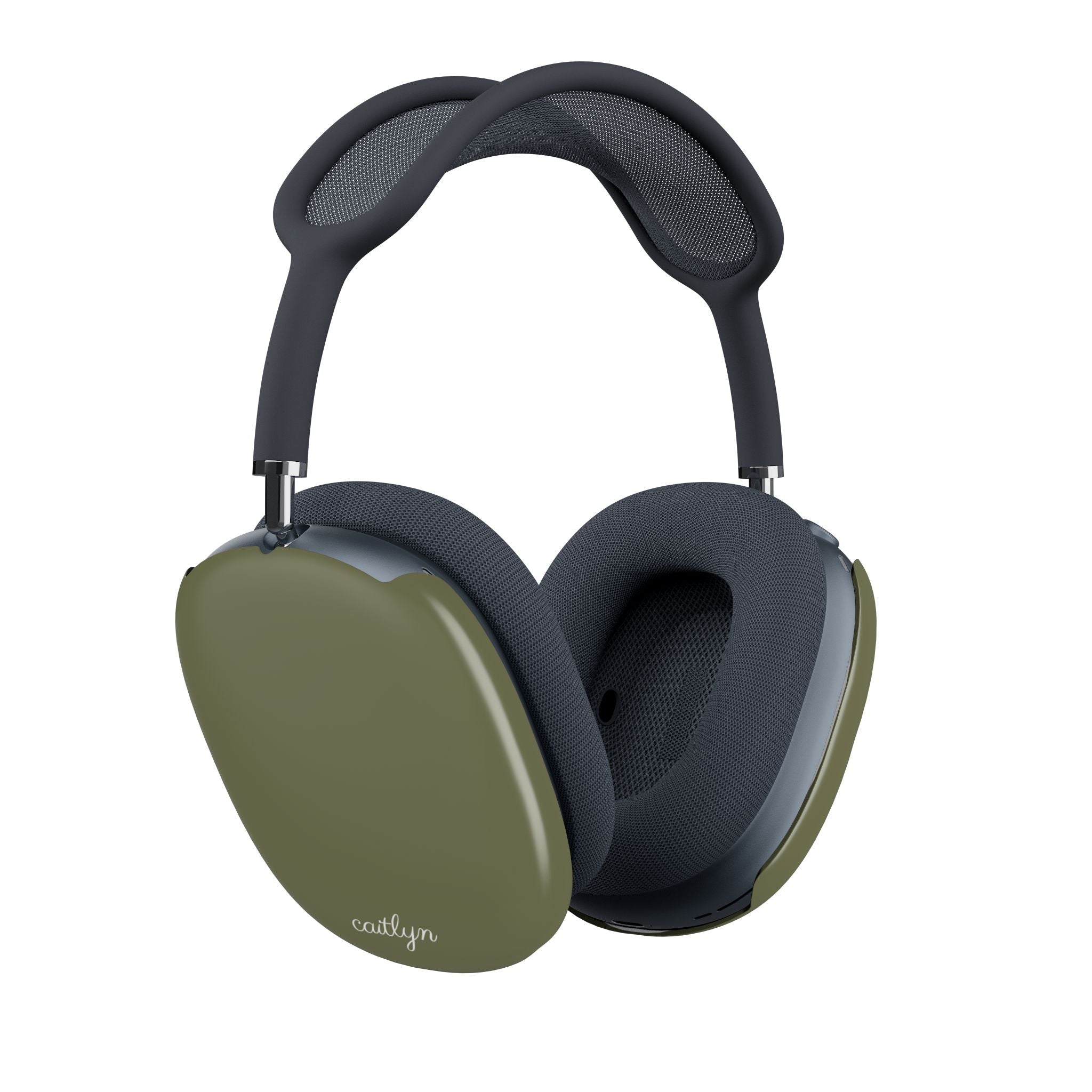 PERSONALIZED CUSTOM NAME OLIVE GREEN AIRPODS MAX CASE COVERS – AYJAY