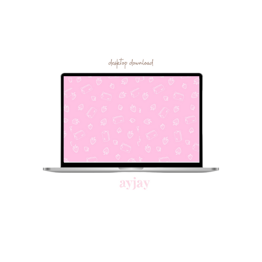AYJAY PINK BAGS & BERRIES SCREENSAVER