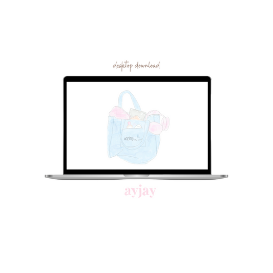 AYJAY TOTE BAG SCREENSAVER