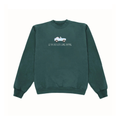 GREEN GET IN LOSER WE'RE GOING SHOPPING BRONCO COZY CREWNECK
