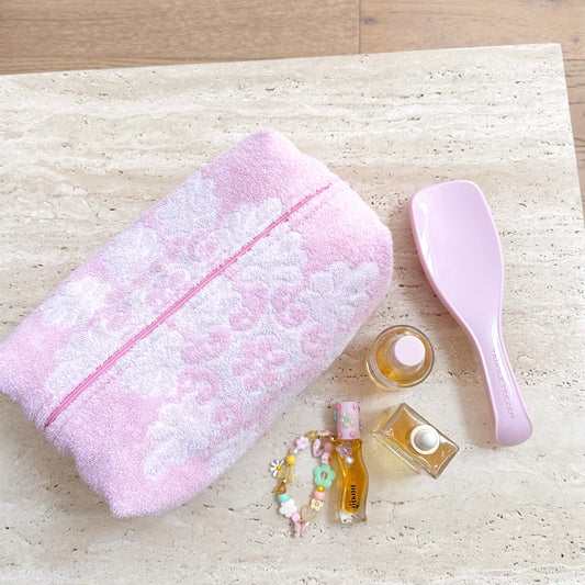 VINTAGE TEDDY PINK FLORAL-AYJAY