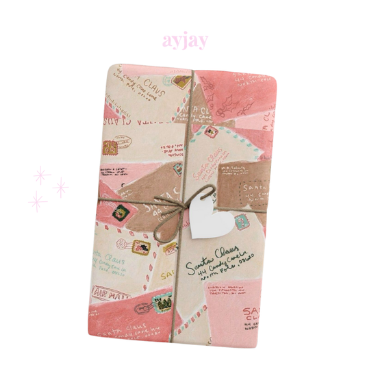DEAR SANTA MAIL WRAPPING PAPER ROLL