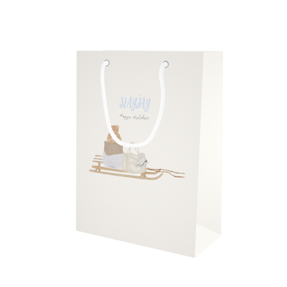 THE HOLIDAY TEDDY BEAR + GIFT BAG
