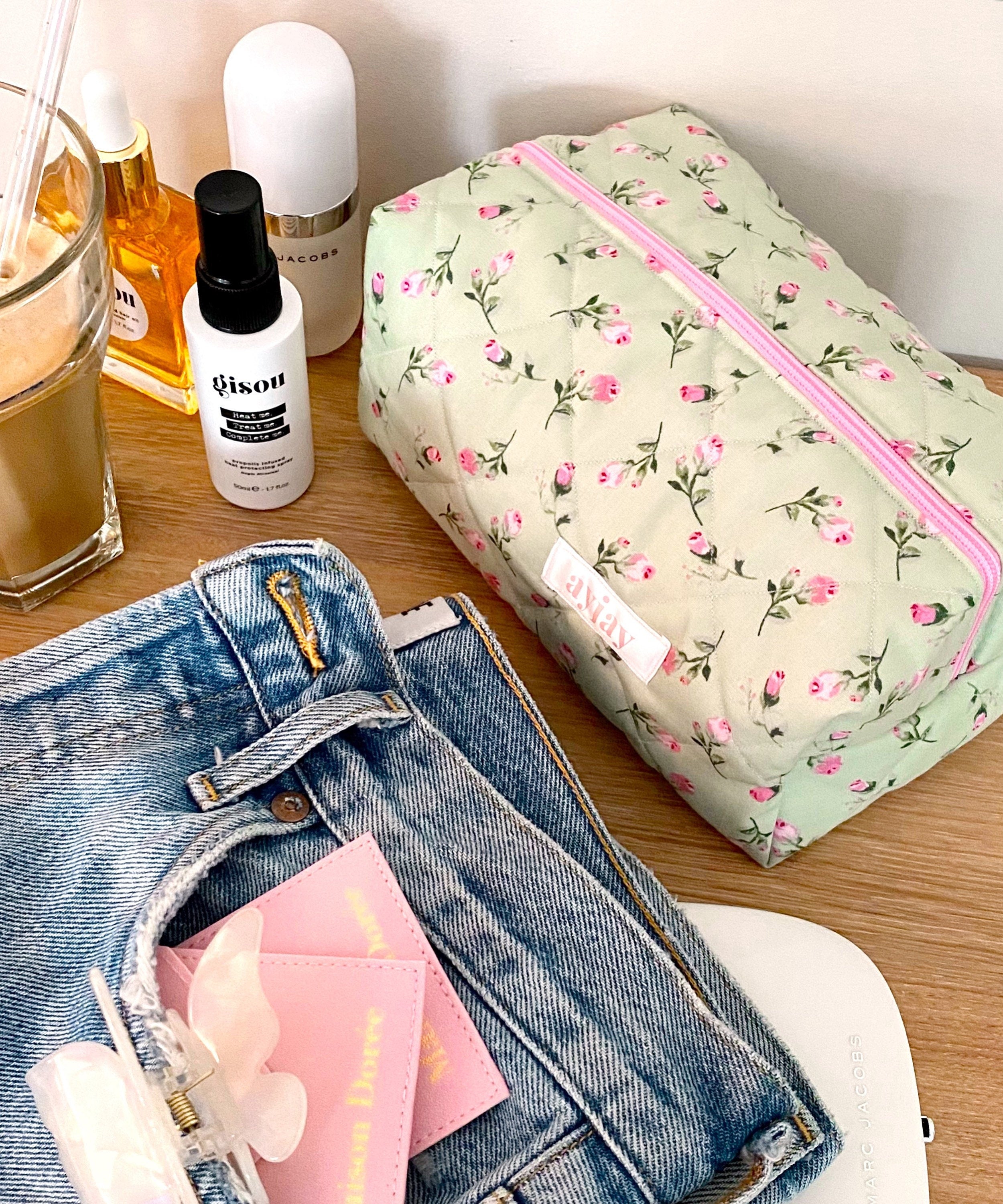 GREEN ROSES MAKE-UP BAG-AYJAY