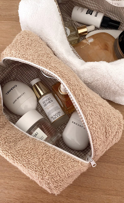 CAMEL TEDDY MAKE-UP BAG-AYJAY