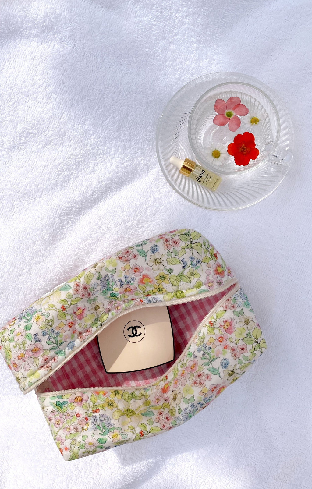 VINTAGE FLORAL MAKE-UP BAG-AYJAY