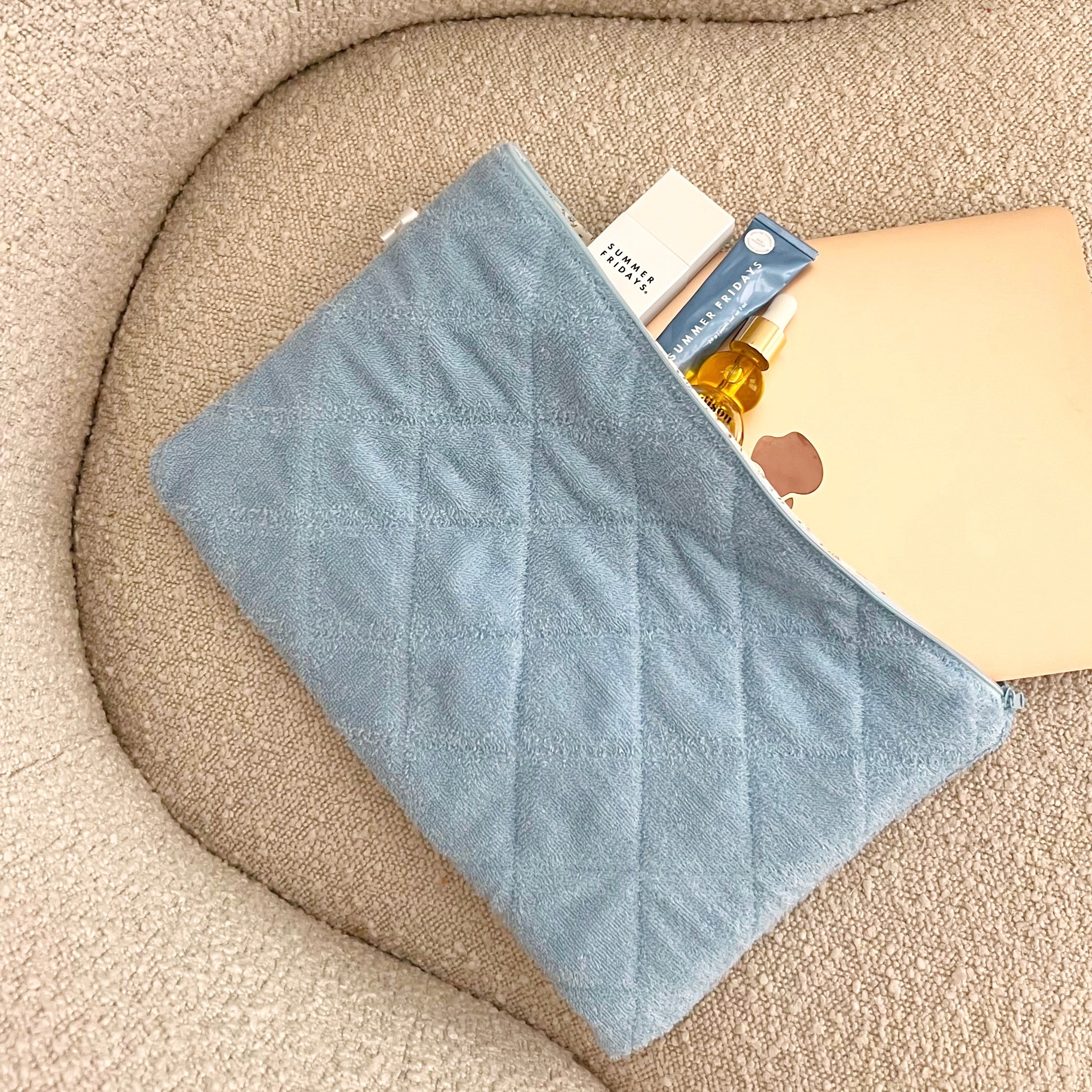 BLUE TEDDY LAPTOP SLEEVE-AYJAY