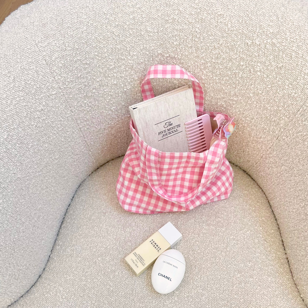 PINK CUTE LUNCH BAG BOX TOTE BAG