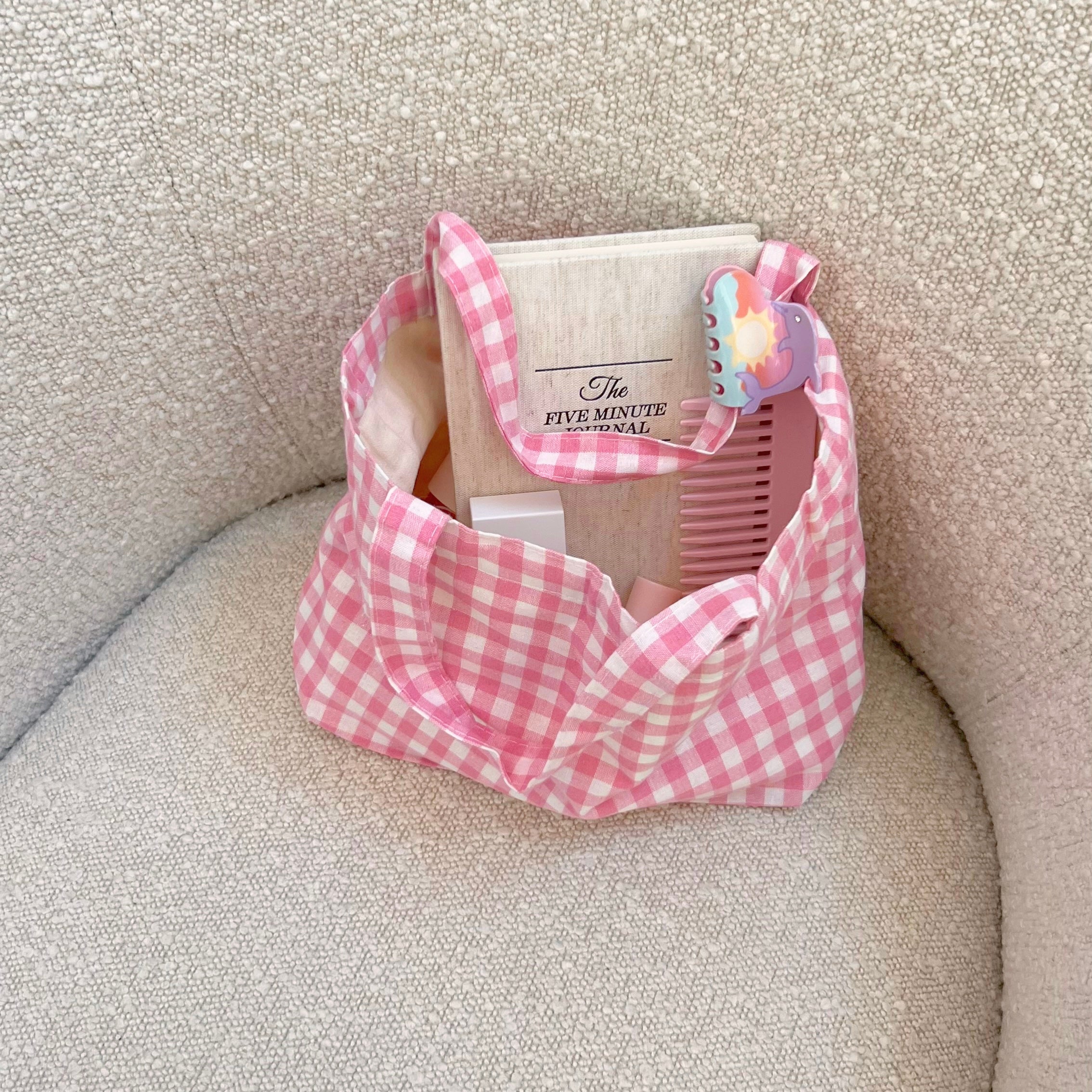 PINK CUTE LUNCH BAG BOX TOTE BAG