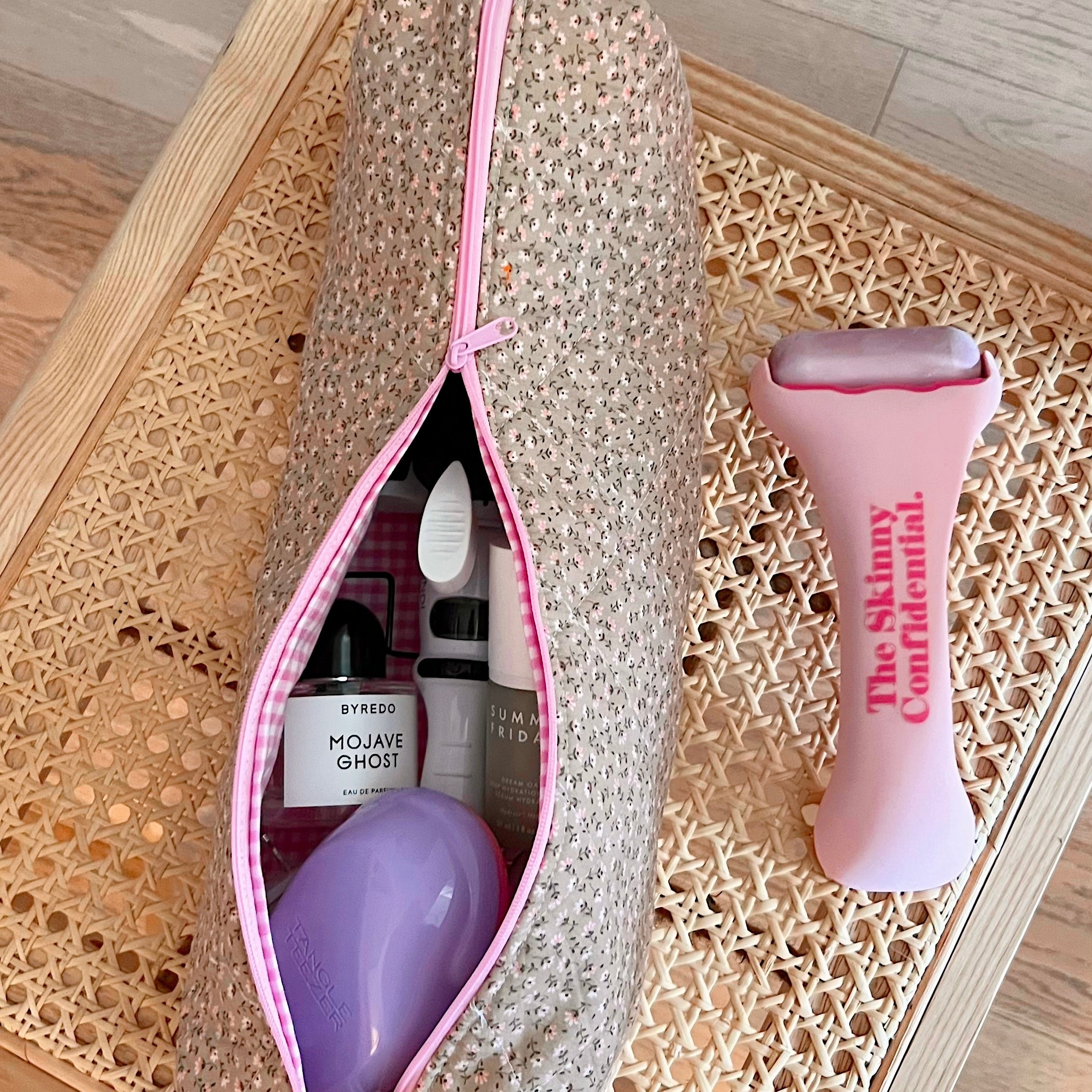 HAIR TOOL BAG TAN DITSY-AYJAY