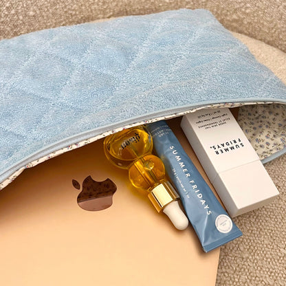 BLUE TEDDY LAPTOP SLEEVE-AYJAY