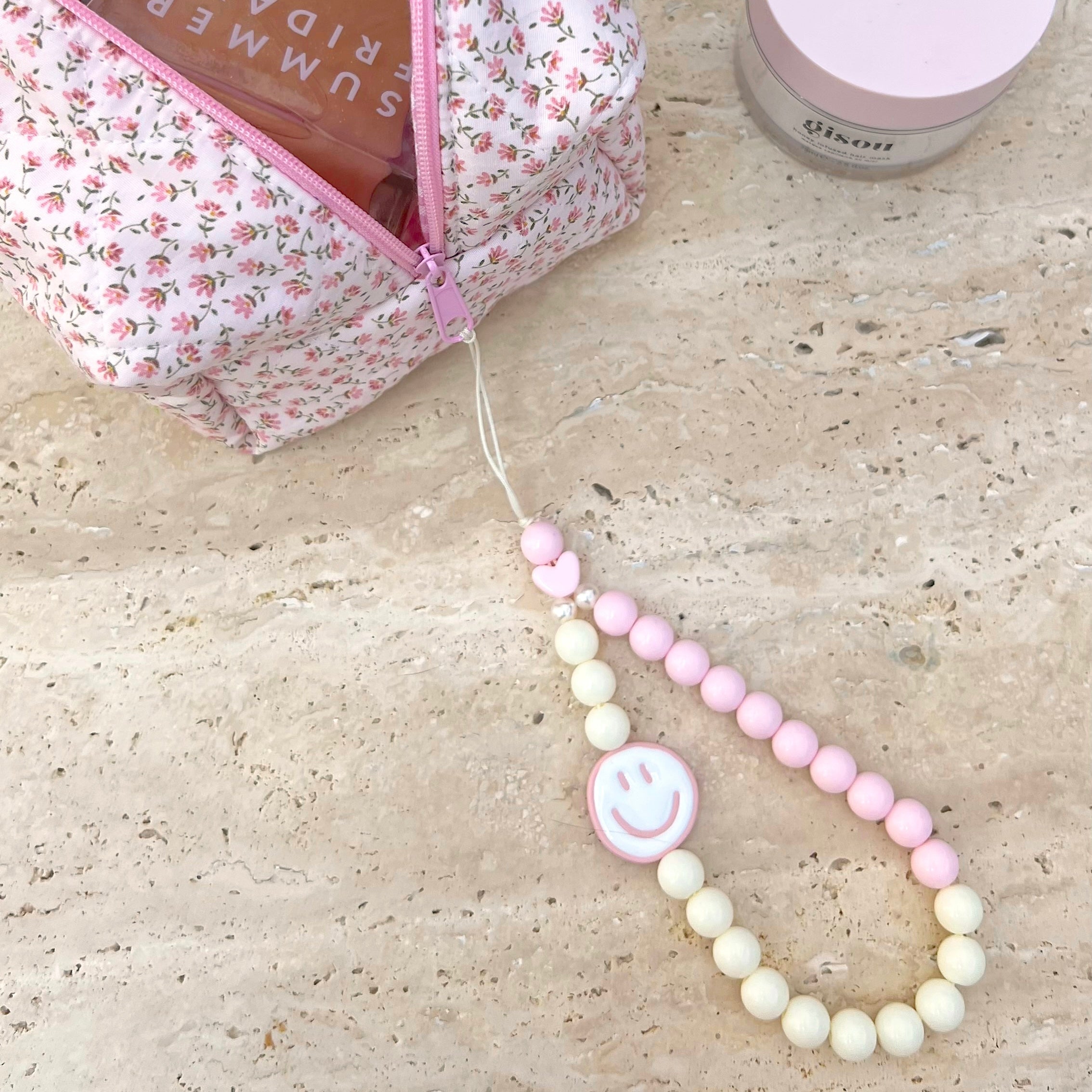 PINK SMILEY CHARM-AYJAY