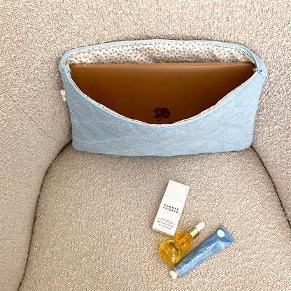 BLUE TEDDY LAPTOP SLEEVE-AYJAY